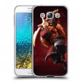 Дизайнерский пластиковый чехол для Samsung Galaxy E5 Dota 2