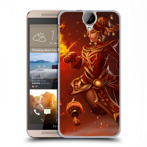 Дизайнерский пластиковый чехол для HTC One E9+ Dota 2