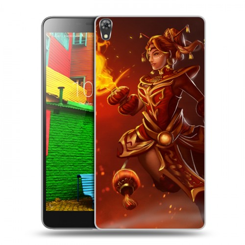 Дизайнерский силиконовый чехол для Lenovo Phab Dota 2