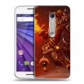 Дизайнерский пластиковый чехол для Lenovo Moto G Dota 2