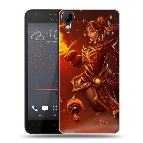 Дизайнерский пластиковый чехол для HTC Desire 825 Dota 2