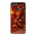 Дизайнерский силиконовый чехол для Huawei P Smart Dota 2