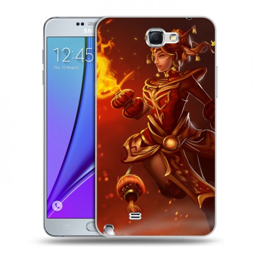 Дизайнерский пластиковый чехол для Samsung Galaxy Note 2 Dota 2