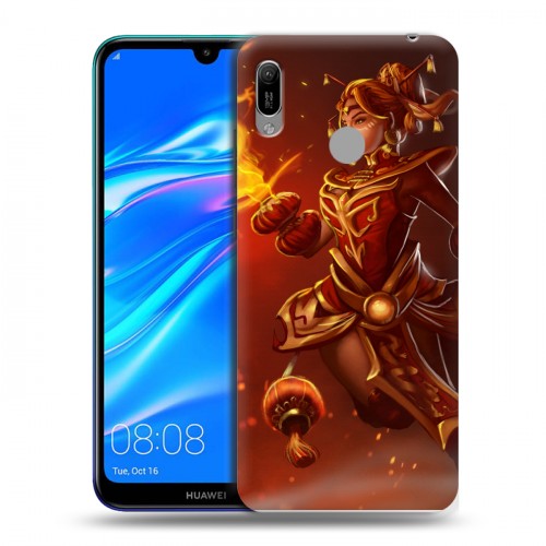 Дизайнерский пластиковый чехол для Huawei Y6 (2019) Dota 2