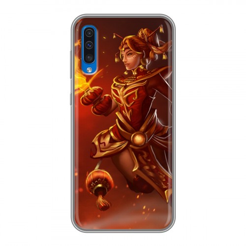 Дизайнерский силиконовый чехол для Samsung Galaxy A50 Dota 2