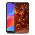 Дизайнерский пластиковый чехол для Huawei Honor 8A Dota 2