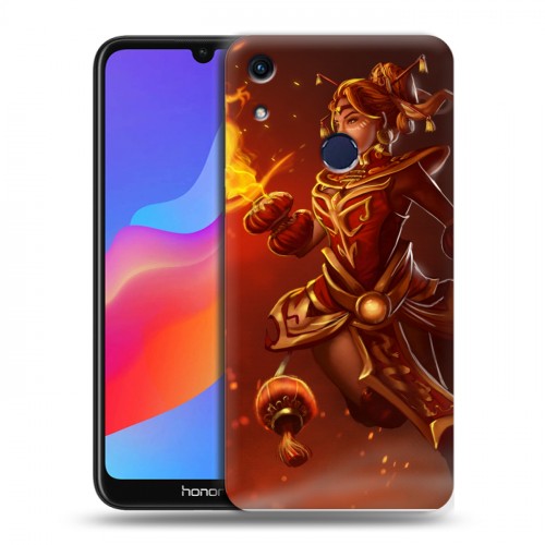 Дизайнерский пластиковый чехол для Huawei Honor 8A Dota 2