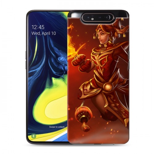 Дизайнерский пластиковый чехол для Samsung Galaxy A80 Dota 2