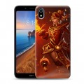 Дизайнерский силиконовый чехол для Xiaomi RedMi 7A Dota 2