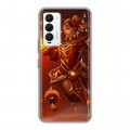 Дизайнерский силиконовый чехол для Tecno Camon 18 Dota 2