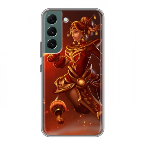 Дизайнерский силиконовый чехол для Samsung Galaxy S22 Dota 2