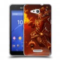 Дизайнерский пластиковый чехол для Sony Xperia E4g Dota 2