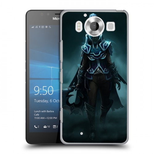 Дизайнерский пластиковый чехол для Microsoft Lumia 950 Dota 2