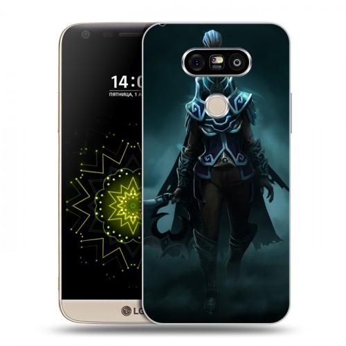 Дизайнерский пластиковый чехол для LG G5 Dota 2