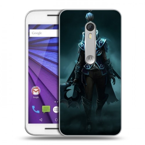 Дизайнерский пластиковый чехол для Lenovo Moto G Dota 2