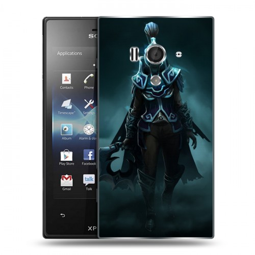 Дизайнерский пластиковый чехол для Sony Xperia acro S Dota 2