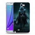 Дизайнерский пластиковый чехол для Samsung Galaxy Note 2 Dota 2