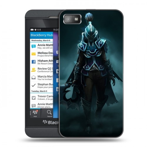 Дизайнерский пластиковый чехол для BlackBerry Z10 Dota 2