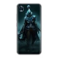 Дизайнерский силиконовый чехол для Vivo Y91C Dota 2