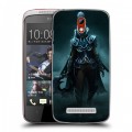 Дизайнерский пластиковый чехол для HTC Desire 500 Dota 2