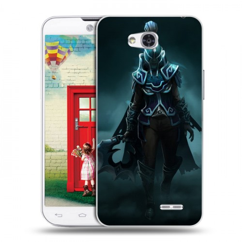 Дизайнерский пластиковый чехол для LG L80 Dota 2