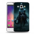 Дизайнерский пластиковый чехол для LG L60 Dota 2