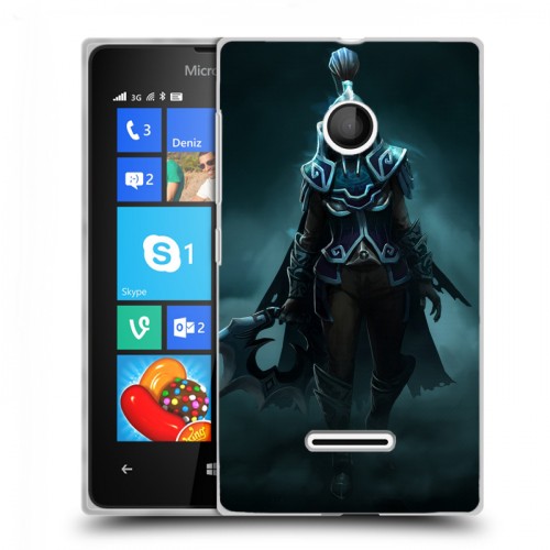 Дизайнерский пластиковый чехол для Microsoft Lumia 435 Dota 2