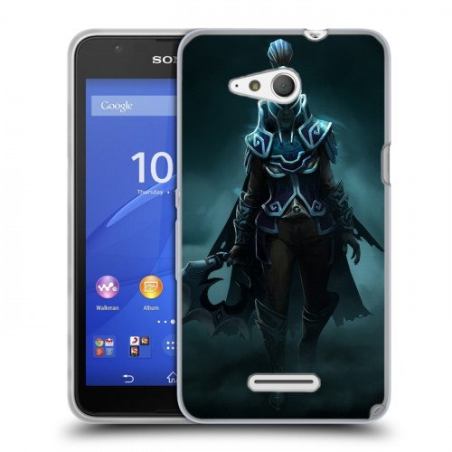 Дизайнерский пластиковый чехол для Sony Xperia E4g Dota 2