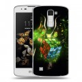 Дизайнерский пластиковый чехол для LG K8 Dota 2