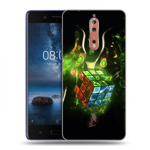 Дизайнерский пластиковый чехол для Nokia 8 Dota 2