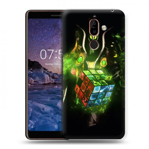 Дизайнерский пластиковый чехол для Nokia 7 Plus Dota 2