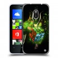 Дизайнерский пластиковый чехол для Nokia Lumia 620 Dota 2