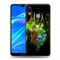 Дизайнерский пластиковый чехол для Huawei Y6 (2019) Dota 2