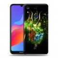 Дизайнерский пластиковый чехол для Huawei Honor 8A Dota 2