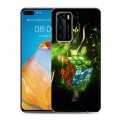 Дизайнерский пластиковый чехол для Huawei P40 Dota 2