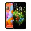 Дизайнерский силиконовый с усиленными углами чехол для Samsung Galaxy A11 Dota 2