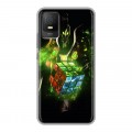 Дизайнерский силиконовый чехол для TCL 403 Dota 2