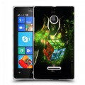 Дизайнерский пластиковый чехол для Microsoft Lumia 435 Dota 2