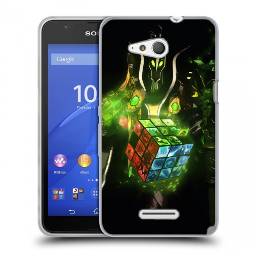 Дизайнерский пластиковый чехол для Sony Xperia E4g Dota 2