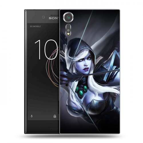 Дизайнерский пластиковый чехол для Sony Xperia XZs Dota 2