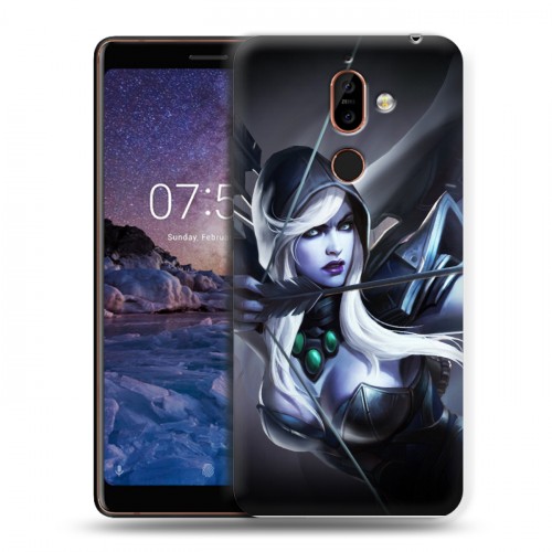 Дизайнерский пластиковый чехол для Nokia 7 Plus Dota 2