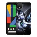 Дизайнерский пластиковый чехол для Google Pixel 4 Dota 2