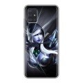 Дизайнерский силиконовый чехол для Samsung Galaxy A51 Dota 2