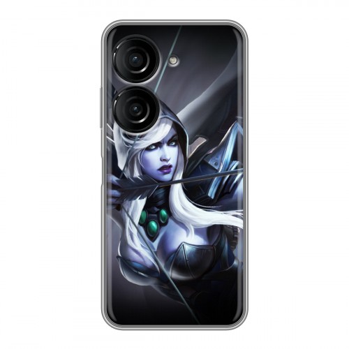 Дизайнерский силиконовый чехол для ASUS ZenFone 9 Dota 2