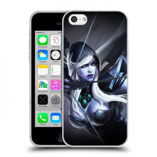 Дизайнерский пластиковый чехол для Iphone 5c Dota 2