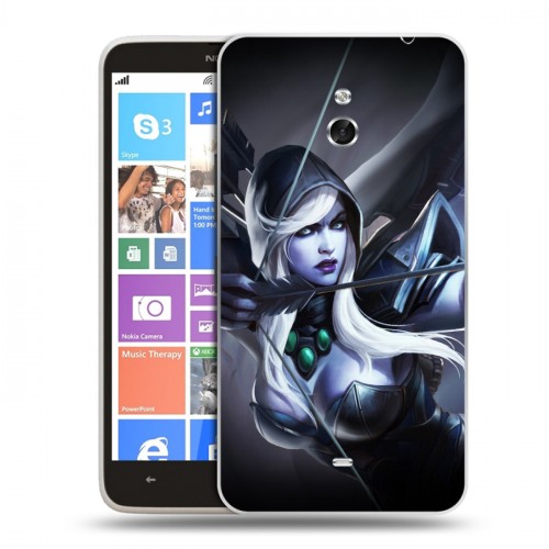 Дизайнерский пластиковый чехол для Nokia Lumia 1320 Dota 2