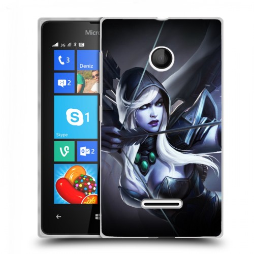 Дизайнерский пластиковый чехол для Microsoft Lumia 435 Dota 2