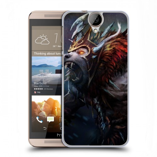 Дизайнерский пластиковый чехол для HTC One E9+ Dota 2