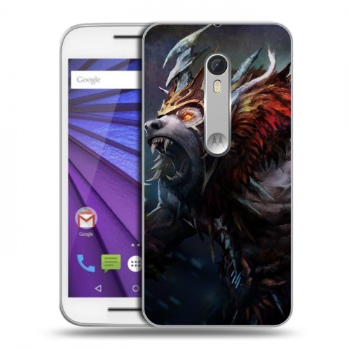 Дизайнерский пластиковый чехол для Lenovo Moto G Dota 2