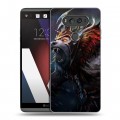 Дизайнерский пластиковый чехол для LG V20 Dota 2